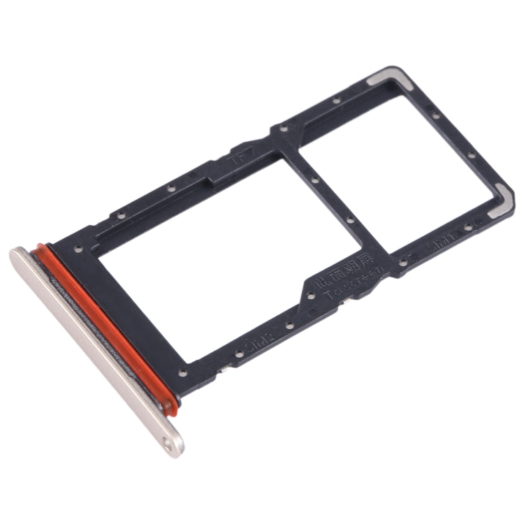 For Honor X8 5G SIM + SIM / Micro SD Card Tray (Gold) - Card Socket by PMc TechLife | Online Shopping South Africa | PMc TechLife | Buy Now Pay Later Mobicred