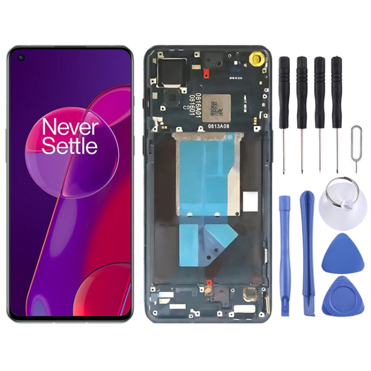 For OnePlus 9RT 5G MT2110 AMOLED Original LCD Screen Digitizer Full Assembly with Frame - LCD Screen by PMC TechLife | Online Shopping South Africa | PMC TechLife