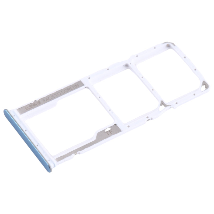 For Xiaomi Poco M4 Pro SIM Card Tray + SIM Card Tray + Micro SD Card Tray (Baby Blue) - Card Tray by PMC TechLife | Online Shopping South Africa | PMC TechLife