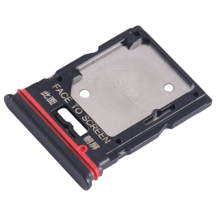 For Xiaomi Redmi K50i SIM Card Tray + SIM Card Tray / Micro SD Card Tray (Black) - Card Tray by PMC TechLife | Online Shopping South Africa | PMC TechLife