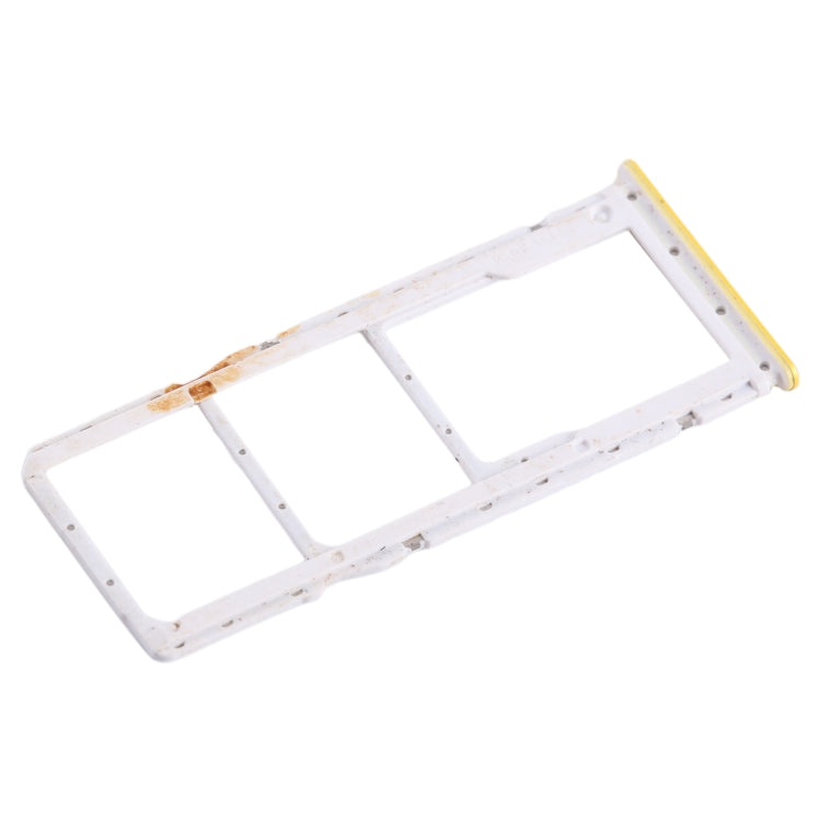 For Xiaomi Poco M5 4G SIM Card Tray + SIM Card Tray + Micro SD Card Tray (Yellow) - Card Tray by PMC TechLife | Online Shopping South Africa | PMC TechLife