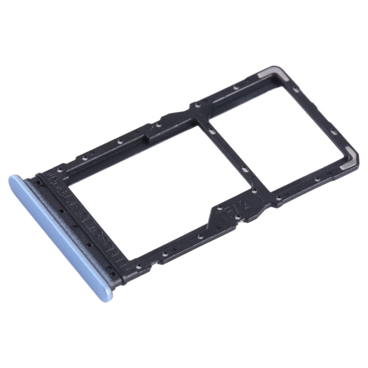 For Xiaomi Redmi 12 4G SIM Card Tray + SIM Card Tray / Micro SD Card Tray (Blue) - Card Tray by PMC TechLife | Online Shopping South Africa | PMC TechLife