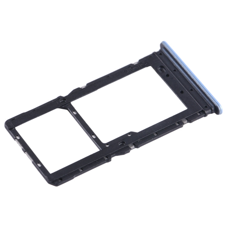 For Xiaomi Redmi 12 4G SIM Card Tray + SIM Card Tray / Micro SD Card Tray (Blue) - Card Tray by PMC TechLife | Online Shopping South Africa | PMC TechLife