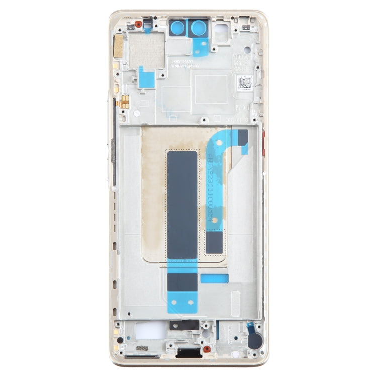 For Xiaomi Civi 3 Original Front Housing LCD Frame Bezel Plate (Gold) - Frame Bezel Plate by PMC TechLife | Online Shopping South Africa | PMC TechLife