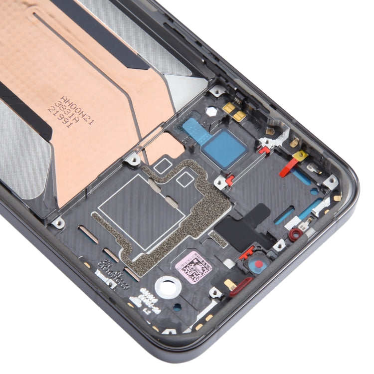 For Xiaomi 14 Original Front Housing LCD Frame Bezel Plate (Black) - free shipping - PMC TechLife - Order now!