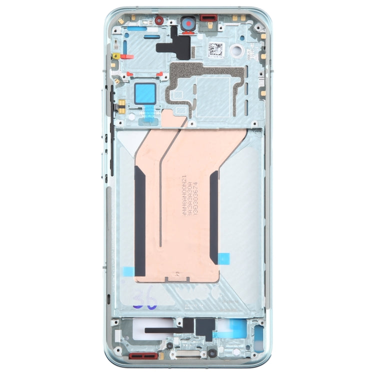 For Xiaomi 14 Original Front Housing LCD Frame Bezel Plate (Green) - Frame Bezel Plate by PMC TechLife | Online Shopping South Africa | PMC TechLife