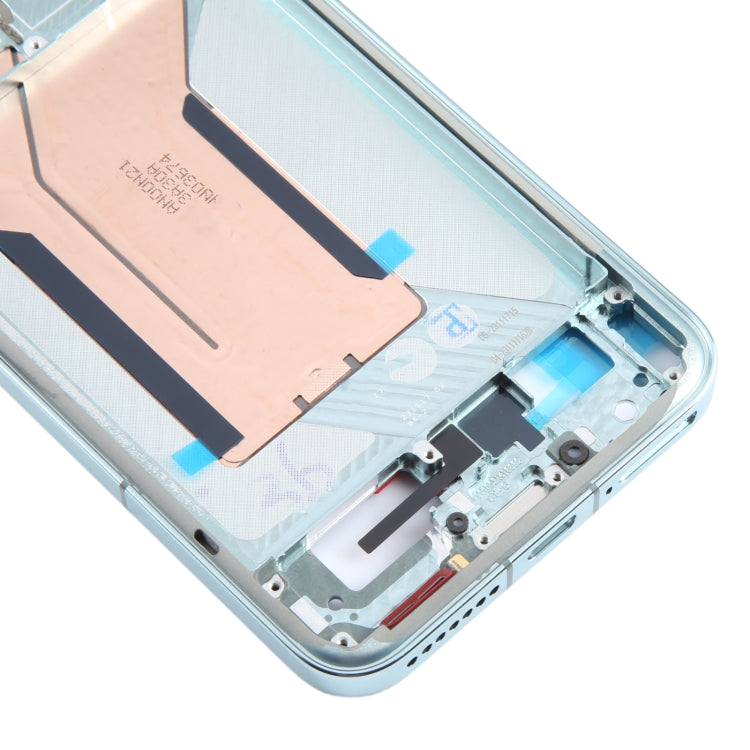 For Xiaomi 14 Original Front Housing LCD Frame Bezel Plate (Green) - Frame Bezel Plate by PMC TechLife | Online Shopping South Africa | PMC TechLife