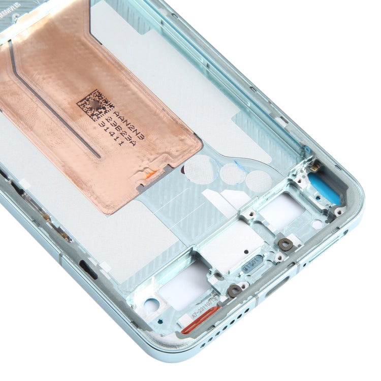 For Xiaomi 14 Pro Original Front Housing LCD Frame Bezel Plate (Green) - Frame Bezel Plate by PMC TechLife | Online Shopping South Africa | PMC TechLife