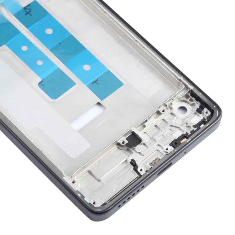 For Xiaomi Redmi Note 13 Pro 4G Original Front Housing LCD Frame Bezel Plate (Black) - Frame Bezel Plate by PMC TechLife | Online Shopping South Africa | PMC TechLife