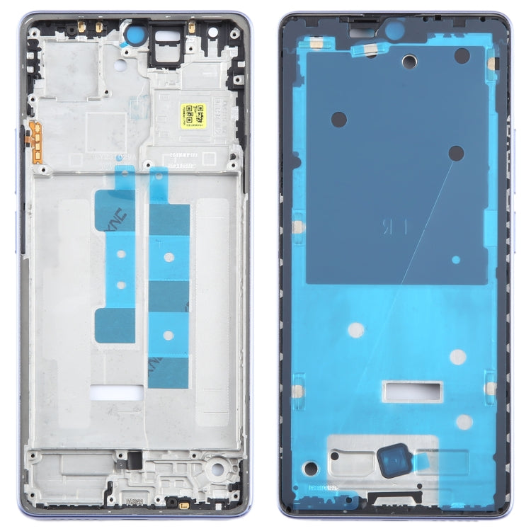 For Xiaomi Redmi Note 13 Pro 4G Original Front Housing LCD Frame Bezel Plate (Purple) - Frame Bezel Plate by PMC TechLife | Online Shopping South Africa | PMC TechLife