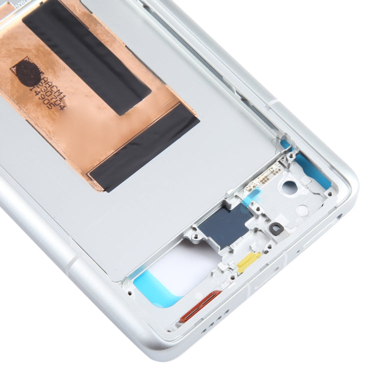For Xiaomi 13 Ultra Original Front Housing LCD Frame Bezel Plate (Silver) - Frame Bezel Plate by PMC TechLife | Online Shopping South Africa | PMC TechLife