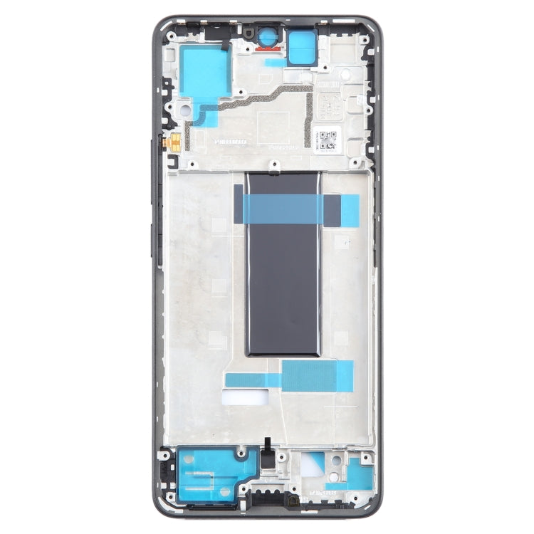 For Xiaomi Redmi Note 13 Pro 5G Original Front Housing LCD Frame Bezel Plate (Black) - Frame Bezel Plate by PMC TechLife | Online Shopping South Africa | PMC TechLife | Buy Now Pay Later Mobicred