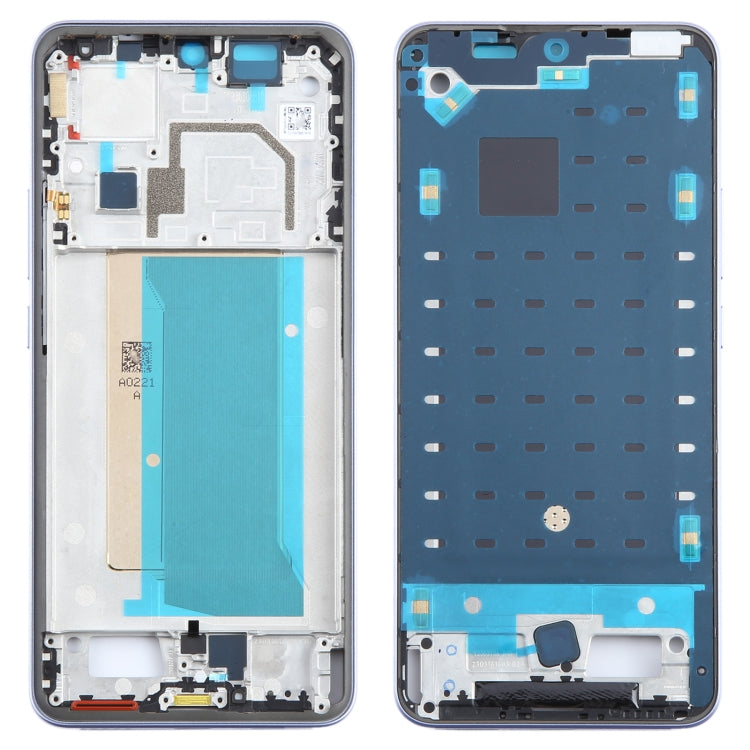 For Xiaomi Redmi K60 Ultra Original Front Housing LCD Frame Bezel Plate (Purple) - Frame Bezel Plate by PMC TechLife | Online Shopping South Africa | PMC TechLife