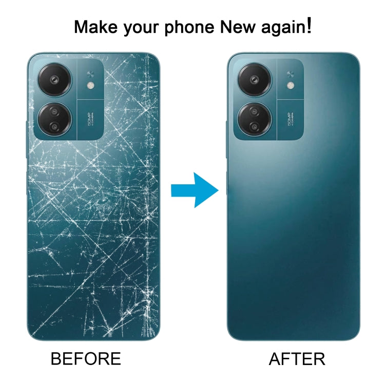 For Xiaomi Redmi 13C Original Battery Back Cover(Black) - Back Cover by PMC TechLife | Online Shopping South Africa | PMC TechLife