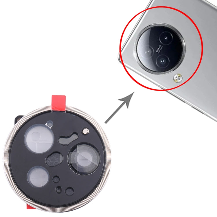 For Xiaomi Civi 3 Camera Lens Cover (Gold) - Camera by PMC TechLife | Online Shopping South Africa | PMC TechLife
