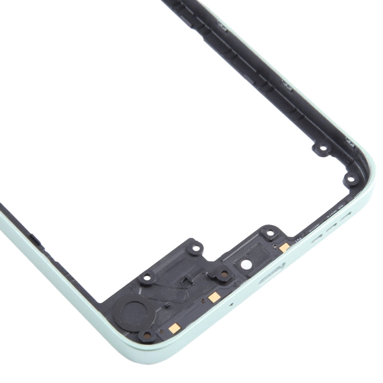 For Xiaomi Redmi 13C 4G Original Middle Frame Bezel Plate (Green) - Frame Bezel Plate by PMC TechLife | Online Shopping South Africa | PMC TechLife | Buy Now Pay Later Mobicred