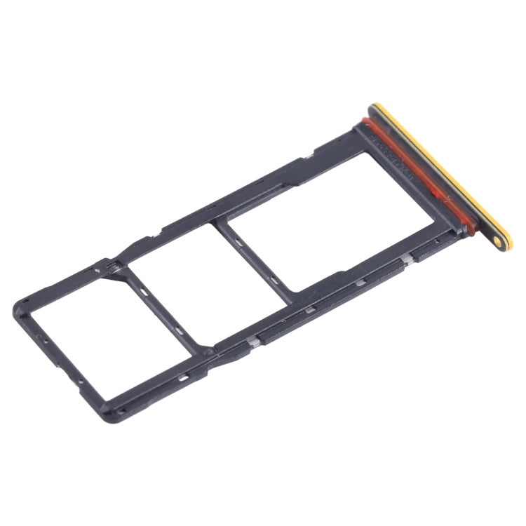 For Tecno Spark Go 2023 BF7n SIM Card Tray + SIM Card Tray + Micro SD Card Tray (Yellow) - free shipping - PMC TechLife - Order now!