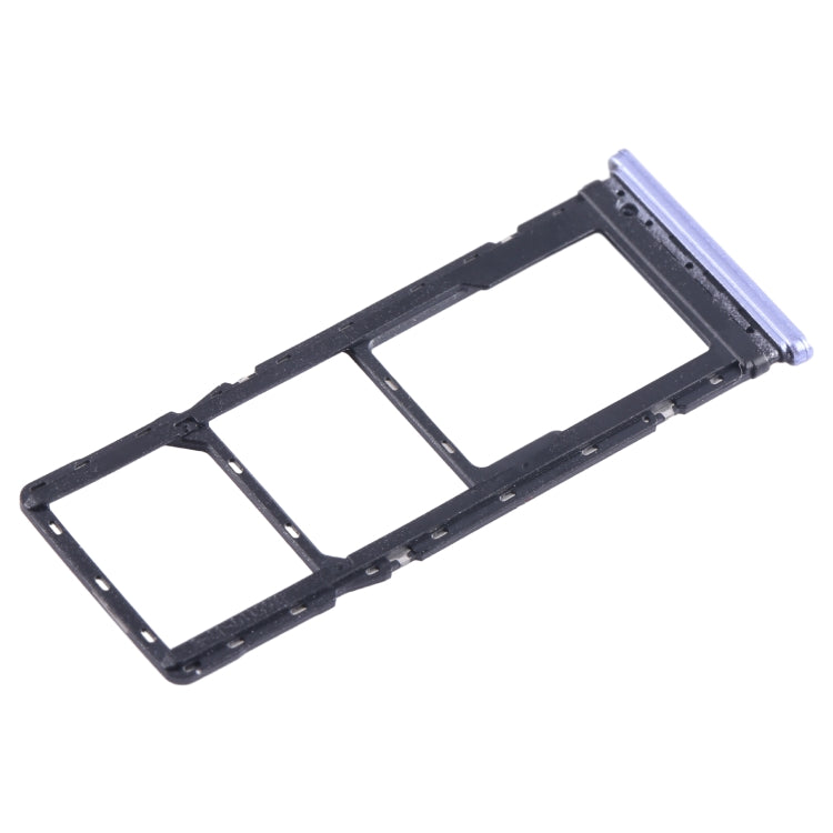 For Infinix Smart 6 X6511B SIM Card Tray + SIM Card Tray + Micro SD Card Tray (Purple) - Card Tray by PMC TechLife | Online Shopping South Africa | PMC TechLife