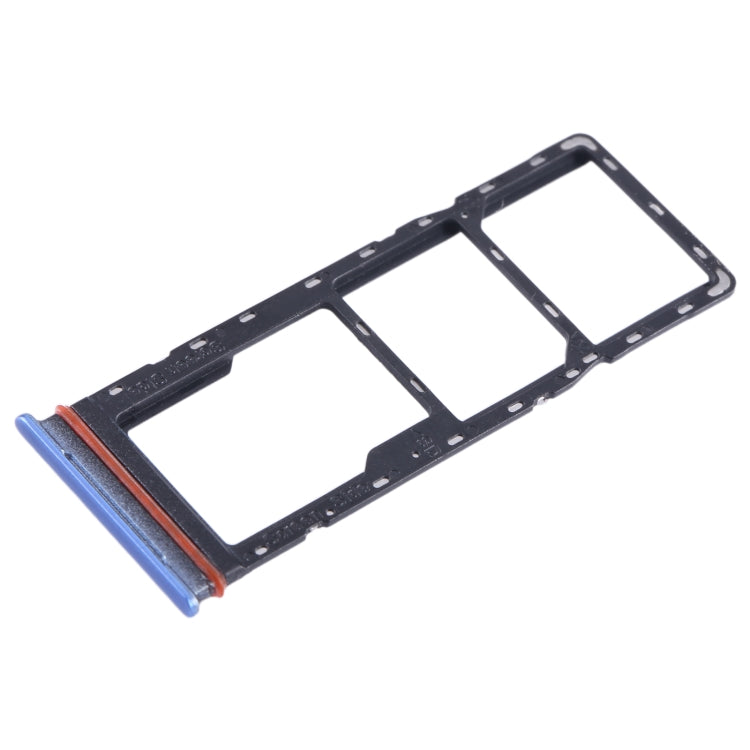 For Infinix Note 11i SIM Card Tray + SIM Card Tray + Micro SD Card Tray (Blue) - Card Tray by PMC TechLife | Online Shopping South Africa | PMC TechLife