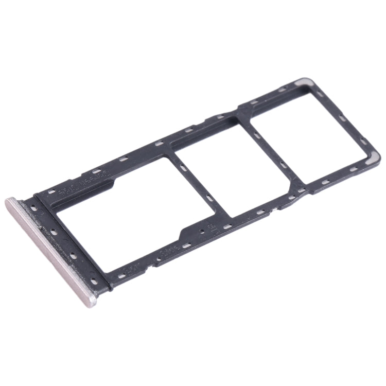 For Infinix Hot 30i X669 SIM Card Tray + SIM Card Tray + Micro SD Card Tray (Gold) - Card Tray by PMC TechLife | Online Shopping South Africa | PMC TechLife