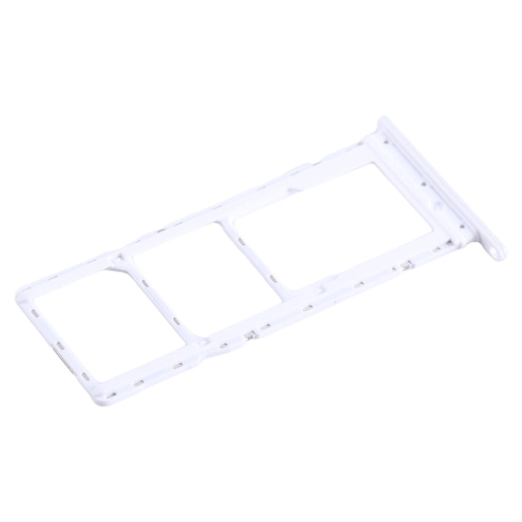 For Infinix Smart 7 HD X6516 SIM Card Tray + SIM Card Tray + Micro SD Card Tray (White) - Card Tray by PMC TechLife | Online Shopping South Africa | PMC TechLife | Buy Now Pay Later Mobicred