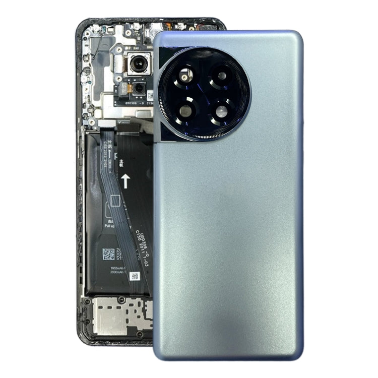 For OnePlus ACE 2 PHK110 Battery Glass Back Cover(Blue) - Back Cover by PMC TechLife | Online Shopping South Africa | PMC TechLife