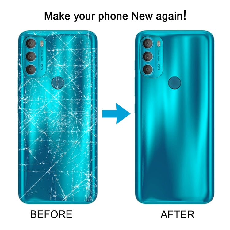 For Motorola Moto G71 5G Original Battery Back Cover (Green) - Back Cover by PMC TechLife | Online Shopping South Africa | PMC TechLife