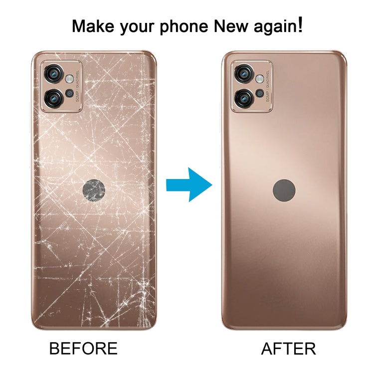 For Motorola Moto G32 Original Battery Back Cover(Black) - free shipping - PMC TechLife - Order now!