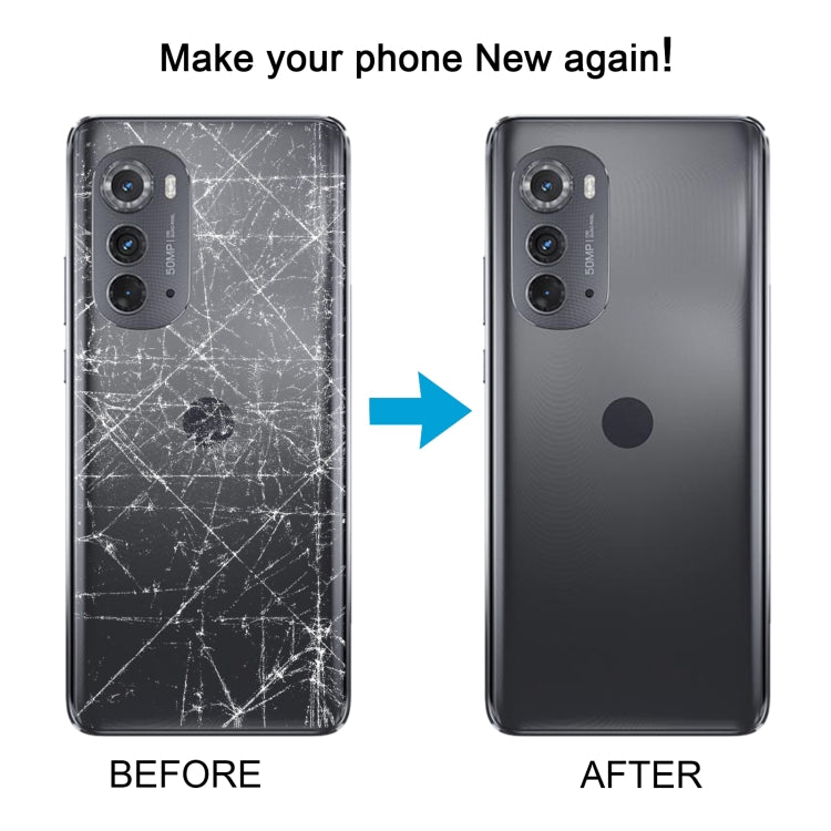 For Motorola Edge 2022 Original Battery Back Cover(Black) - Back Cover by PMC TechLife | Online Shopping South Africa | PMC TechLife