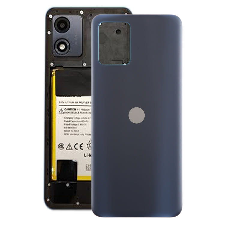 For Motorola Moto E13 Original Battery Back Cover(Blue) - Back Cover by PMC TechLife | Online Shopping South Africa | PMC TechLife