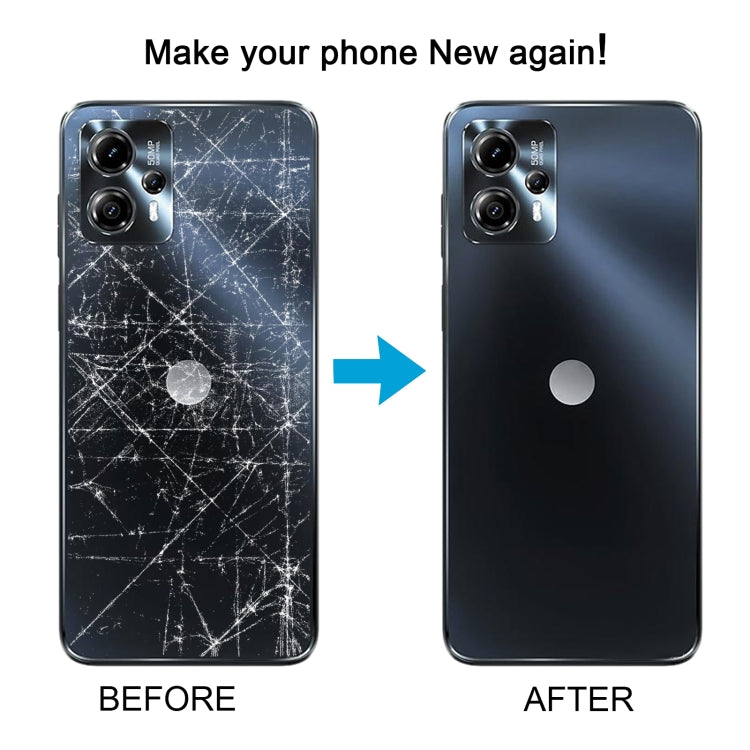 For Motorola Moto G23 Original Battery Back Cover(Black) - Back Cover by PMC TechLife | Online Shopping South Africa | PMC TechLife