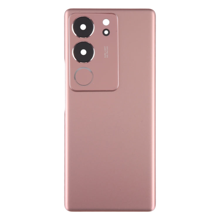 For vivo V29 Original Battery Back Cover with Camera Lens Cover(Purple Red) - Back Cover by PMC TechLife | Online Shopping South Africa | PMC TechLife