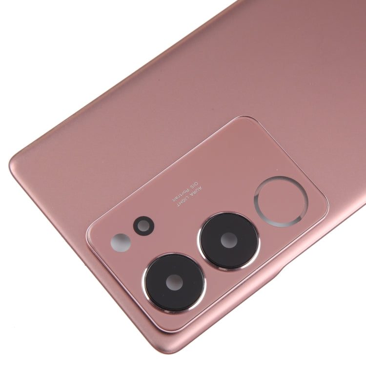 For vivo V29 Pro Original Battery Back Cover with Camera Lens Cover(Purple Red) - Back Cover by PMC TechLife | Online Shopping South Africa | PMC TechLife