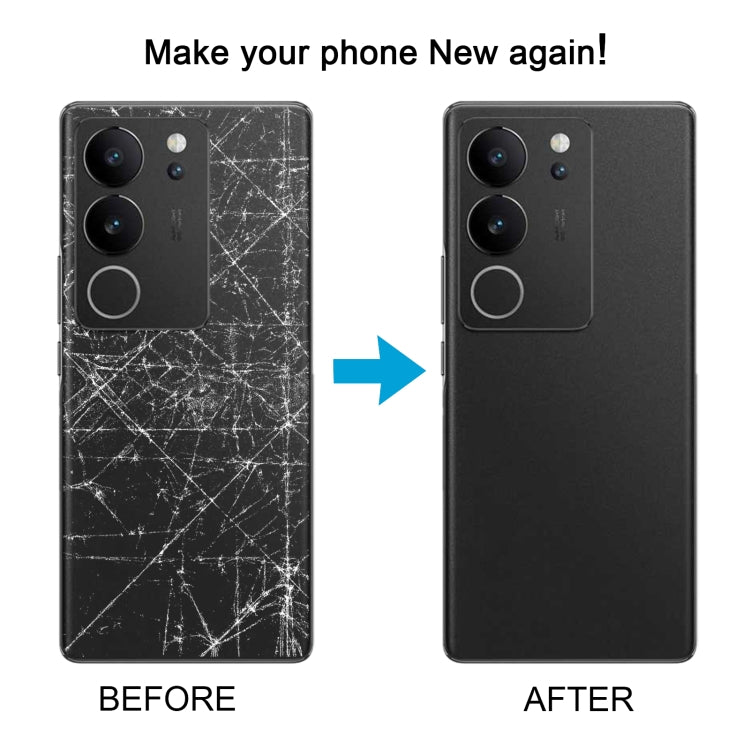 For vivo V29 Pro Original Battery Back Cover with Camera Lens Cover(Purple Red) - Back Cover by PMC TechLife | Online Shopping South Africa | PMC TechLife