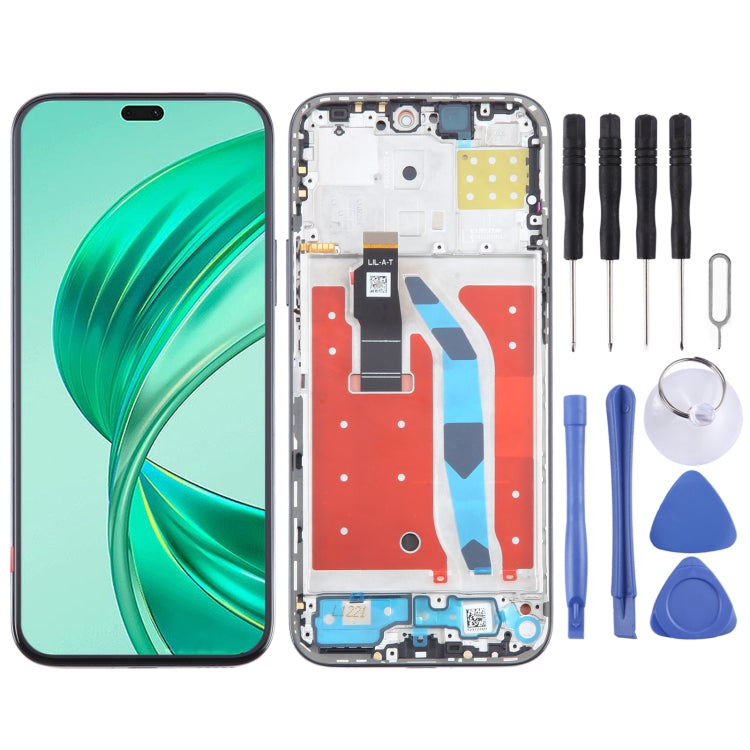 For Honor X8b Original LCD Screen Digitizer Full Assembly with Frame (Black) - LCD Screen by PMC TechLife | Online Shopping South Africa | PMC TechLife | Buy Now Pay Later Mobicred