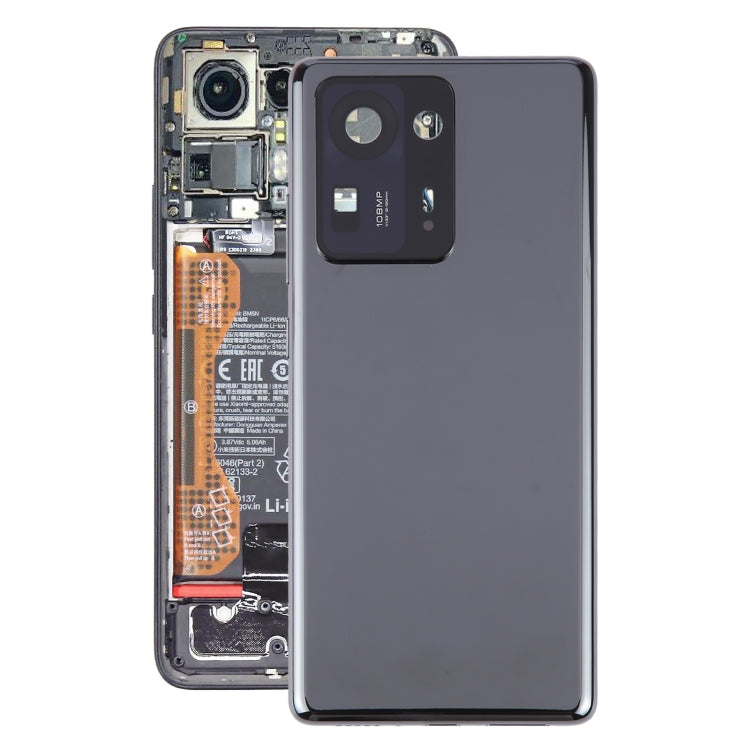 For Xiaomi Mi Mix 4 Original Battery Back Cover(Black) - Back Cover by PMC TechLife | Online Shopping South Africa | PMC TechLife | Buy Now Pay Later Mobicred