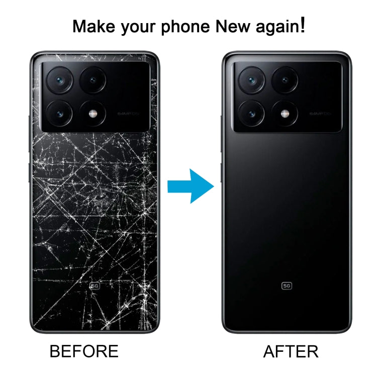 For Xiaomi Poco X6 Original Battery Back Cover(Blue) - free shipping - PMC TechLife - Order now!
