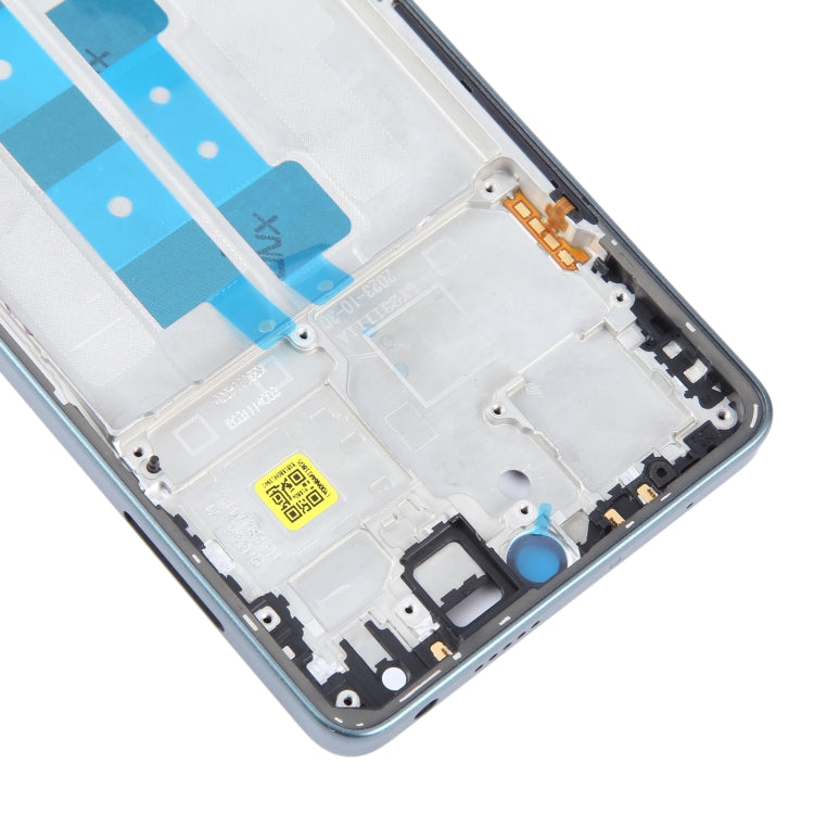 For Xiaomi Poco M6 Pro 4G Original Front Housing LCD Frame Bezel Plate (Blue) - LCD Related Parts by PMC TechLife | Online Shopping South Africa | PMC TechLife