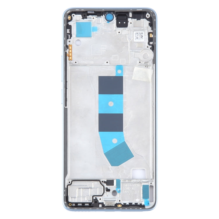 For Xiaomi Redmi Note 13 4G Original Front Housing LCD Frame Bezel Plate (Blue) - LCD Related Parts by PMC TechLife | Online Shopping South Africa | PMC TechLife