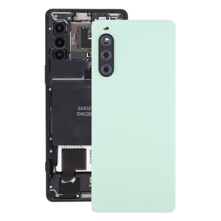 For Sony Xperia 10 V Original Battery Back Cover with Camera Lens Cover(Green) - Back Cover by PMC TechLife | Online Shopping South Africa | PMC TechLife