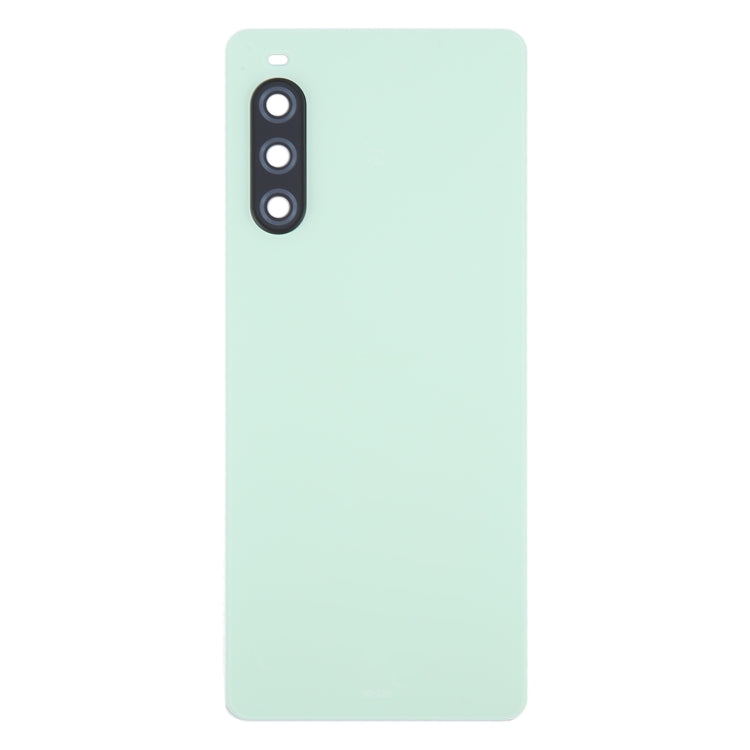 For Sony Xperia 10 V Original Battery Back Cover with Camera Lens Cover(Green) - Back Cover by PMC TechLife | Online Shopping South Africa | PMC TechLife