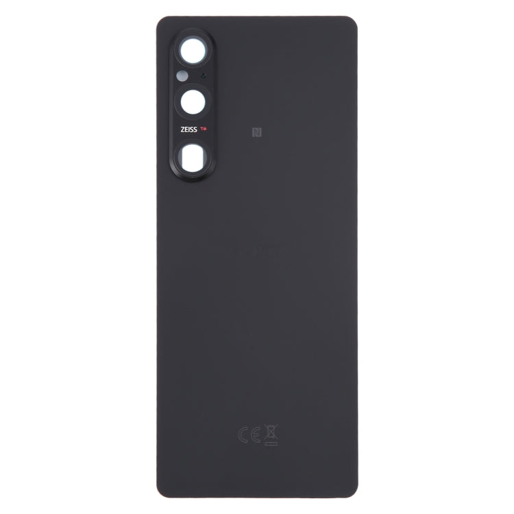 For Sony Xperia 1 V Original Battery Back Cover with Camera Lens Cover(Black) - Back Cover by PMC TechLife | Online Shopping South Africa | PMC TechLife | Buy Now Pay Later Mobicred