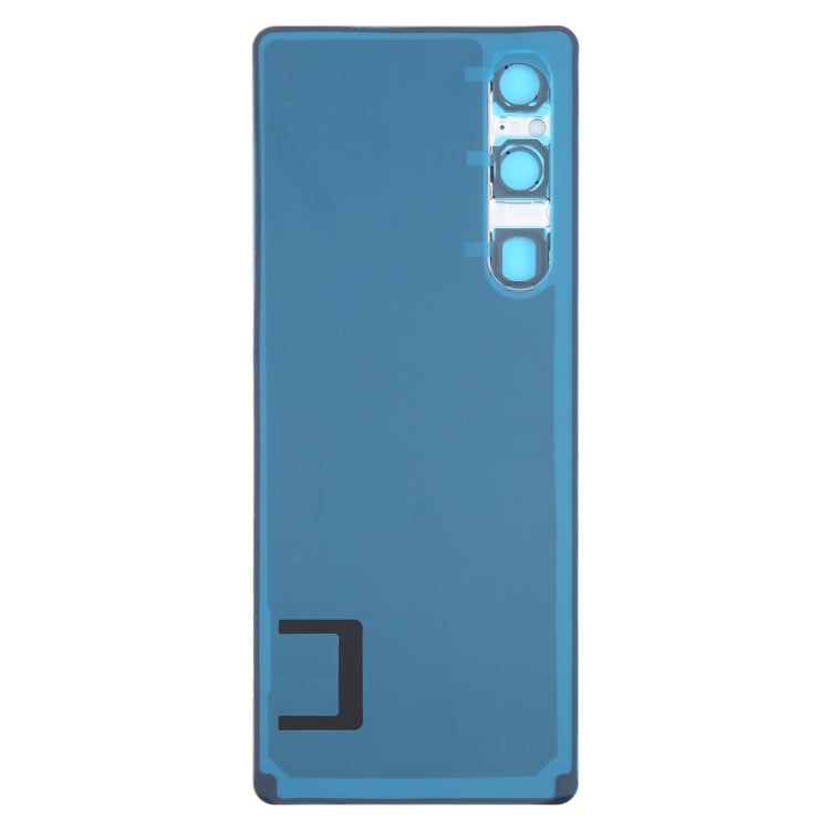 For Sony Xperia 1 V Original Battery Back Cover with Camera Lens Cover(Green) - Back Cover by PMC TechLife | Online Shopping South Africa | PMC TechLife