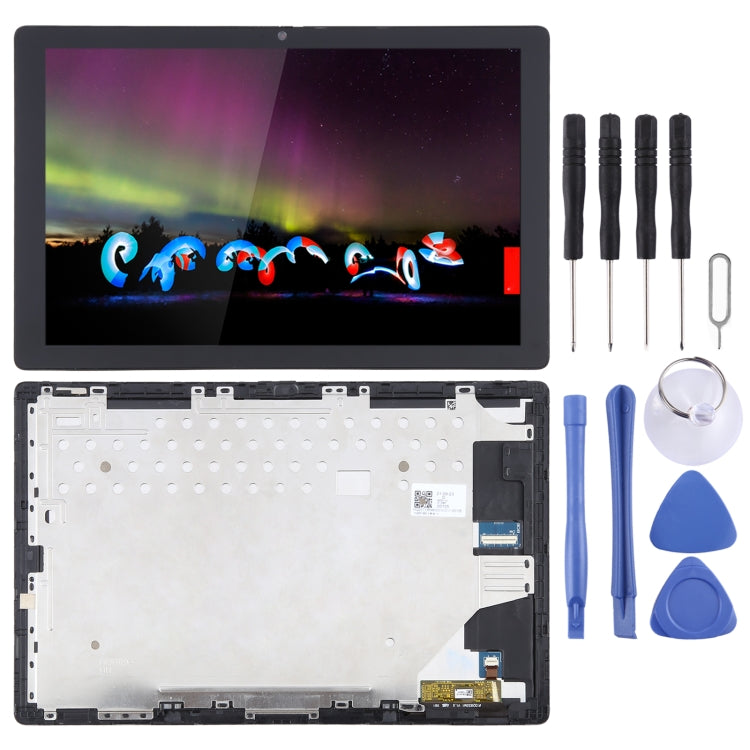 For Lenovo 10W 10 inch LCD Screen Digitizer Full Assembly with Frame (Black) - LCD Screen by PMC TechLife | Online Shopping South Africa | PMC TechLife
