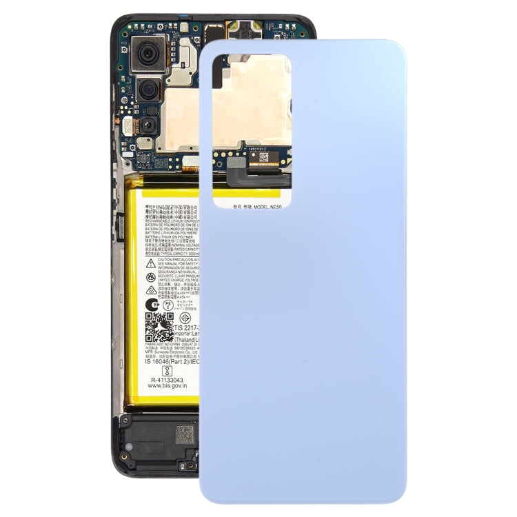 For Tecno Camon 18 Premier CH9 CH9n Original Battery Back Cover(Blue) - Back Cover by PMC TechLife | Online Shopping South Africa | PMC TechLife
