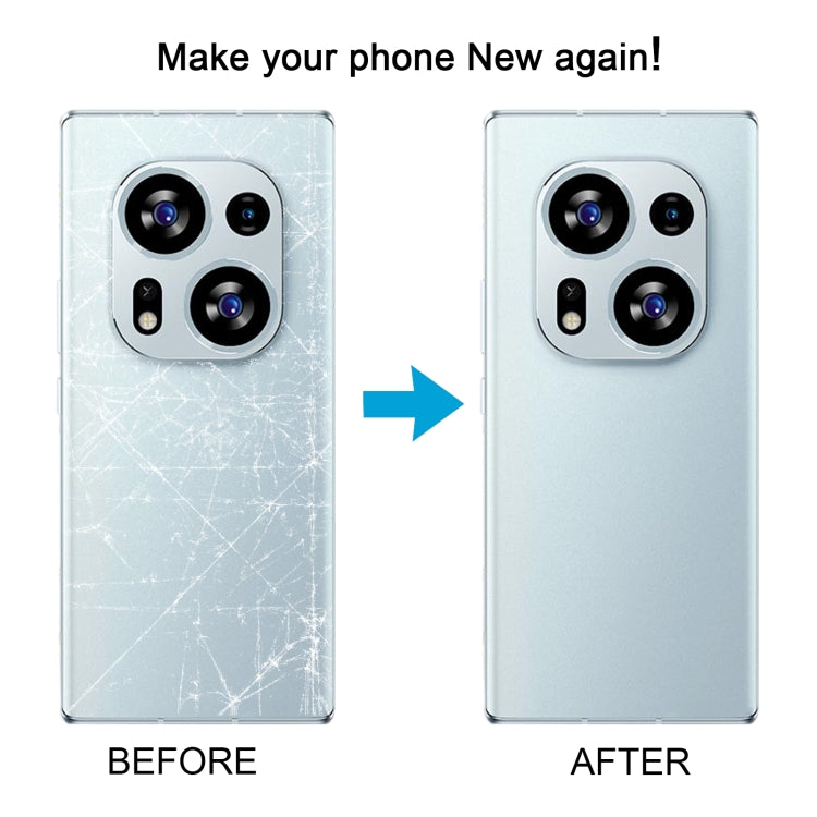 For Tecno Phantom X2 Pro AD9 Original Battery Back Cover(Blue) - Back Cover by PMC TechLife | Online Shopping South Africa | PMC TechLife