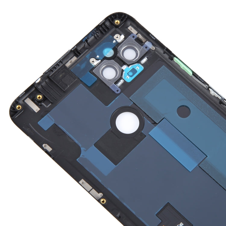 For Google Pixel 4A 5G Battery Back Cover with Camera Lens Cover(White) - Back Cover by PMC TechLife | Online Shopping South Africa | PMC TechLife | Buy Now Pay Later Mobicred