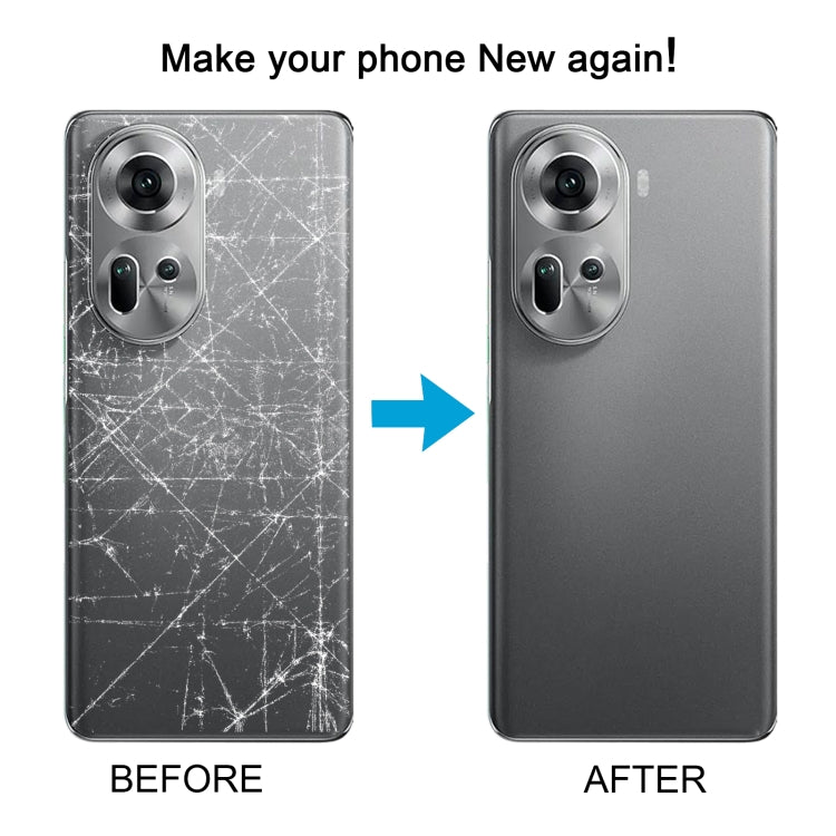For OPPO Reno11 Global Original Battery Back Cover with Camera Lens Cover(Green) - Back Cover by PMC TechLife | Online Shopping South Africa | PMC TechLife | Buy Now Pay Later Mobicred