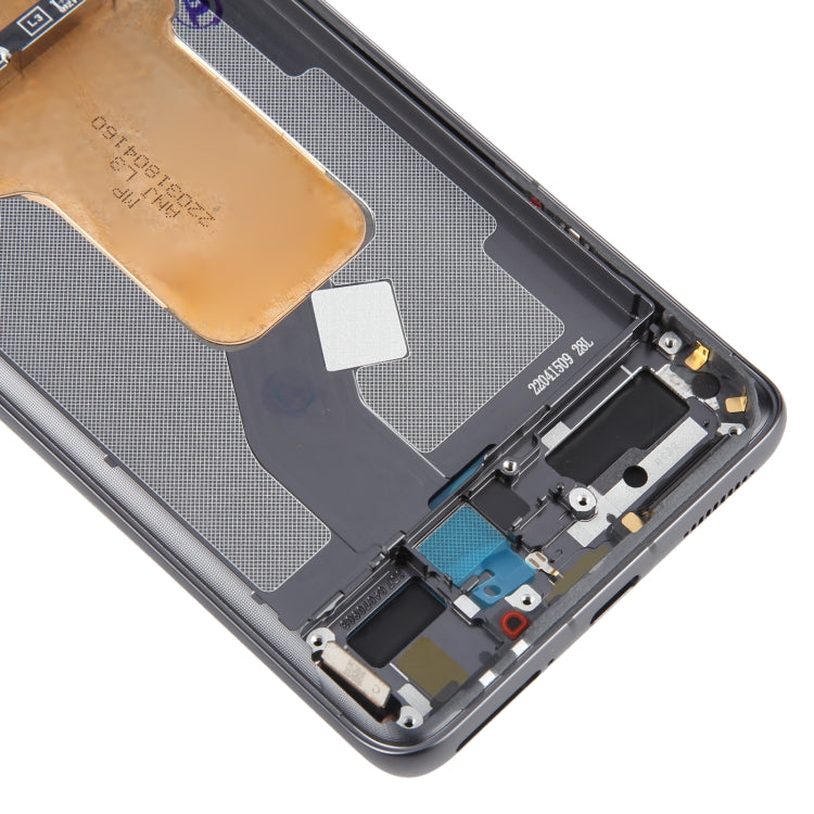 For Xiaomi 12 Original AMOLED Material LCD Screen Digitizer Full Assembly with Frame (Black) - free shipping - PMC TechLife - Order now!