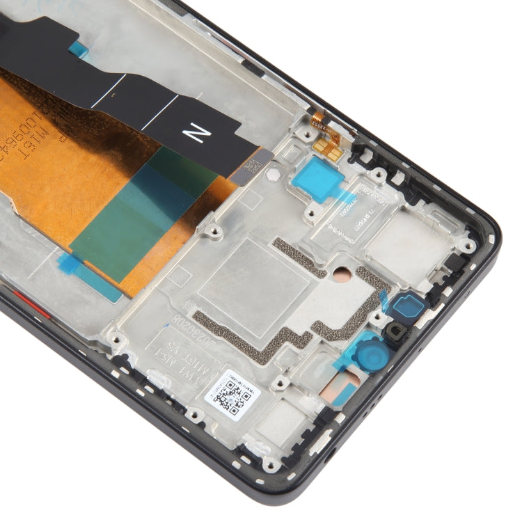 For Xiaomi Poco F5 Original AMOLED Material LCD Screen Digitizer Full Assembly with Frame (Black) - LCD Screen by PMC TechLife | Online Shopping South Africa | PMC TechLife